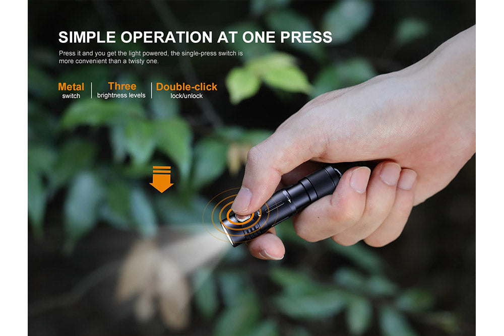 best fenix keychain flashlight Fenix E05R Mini Keychain LED Flashlight