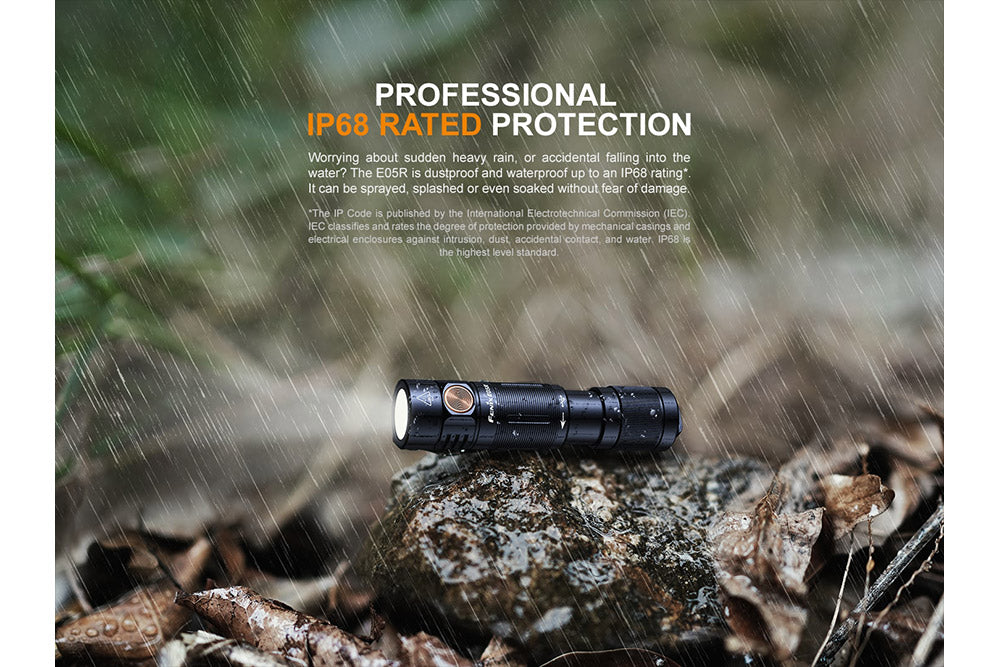 fenix e05r keychain flashlight Fenix E05R Mini Keychain LED Flashlight