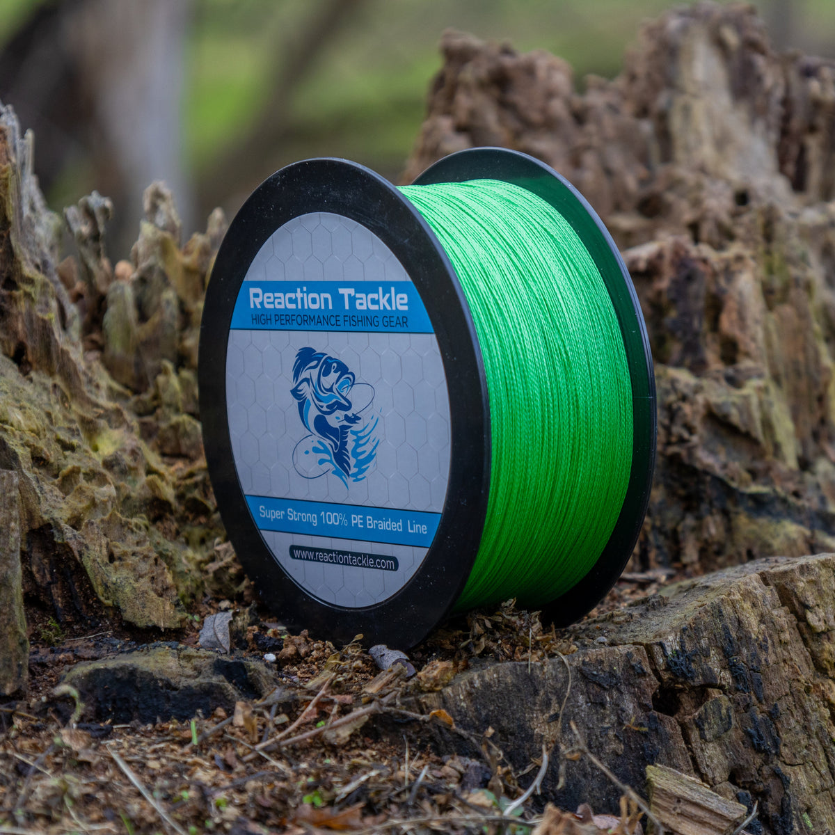 hi vis green braided fishing line Reaction Tackle subseries:Abu Garcia Revo X VoltiQ Reaction Tackle Braided Fishing HIGH SENSITIVITY Color:Teal Geo Camo