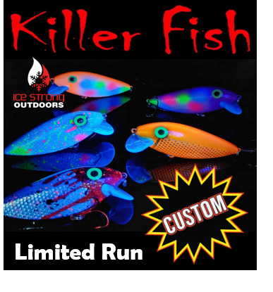 custom fishing lures rs3 Ice Strong Outdoors - Limited Run Killer Fish 9/10 FISH WINCH® 2.0 - Its not just tackle Select Model:2500SH