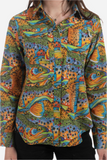 Unbound Brown Tunic Fishing Shirt