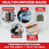 Vacuum Sealer Roll - 11 in x 150 ft, Textured on Both Sides, 7.5 Mil Thickness