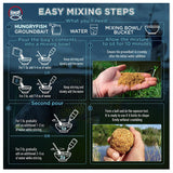 HungryFish GroundBait Mix - (Strawberry) 15.5oz