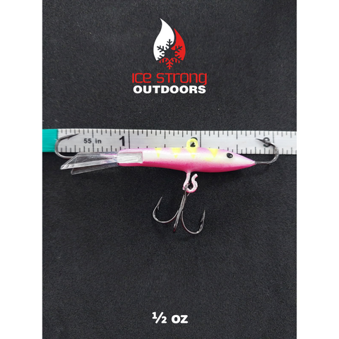 Ice Strong Outdoors - Glow Custom Bay Jiggers
