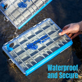 Reaction Tackle Ultra Elite Tackle Tray- Water Resistant with Single Clip Design - New