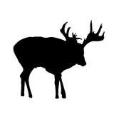 Whitetail Deer Comin' In Decal - Premium Sticker for Whitetail Deer Lovers - 1102