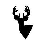 Whitetail Deer Head Decal – Whitetail Deer Head Sticker – 1103