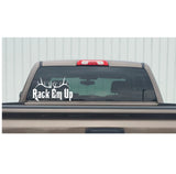 Elk Rack Em’ Up Hunting Decal - Premium Elk Hunting Sticker - 1110