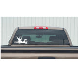 Deer Trophy on the Ground - Deer Hunter Decal and Hunting Trophy Sticker 1208
