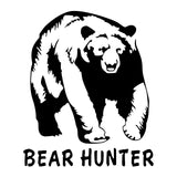 Bear Hunter Decal – Vinyl Bear Hunting Sticker for Trucks & Gear – 1219