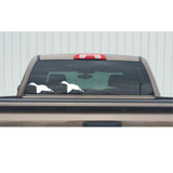 Canvasback Duck Pair Decal - Canvasback Duck Pair Sticker - 1222