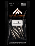 125 Grain 5/16" Stainless Steel Field Points (6 Pack)