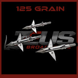 ZEUS BROADHEADS 100GR OR 125GR (3 PACK)