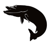 Muskie Fishing Decal - Muskie Fishing Sticker - 1261
