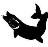 Muskie Fishing Decal - Muskie Fishing Sticker II - 1262