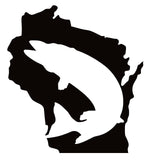 Northern Pike Wisconsin State Fishing Decal - Northern Pike Wisconsin State Fish Sticker - 1266