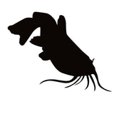 Catfish Fishing Window Decal - Catfish Fishing Window Sticker - 1271