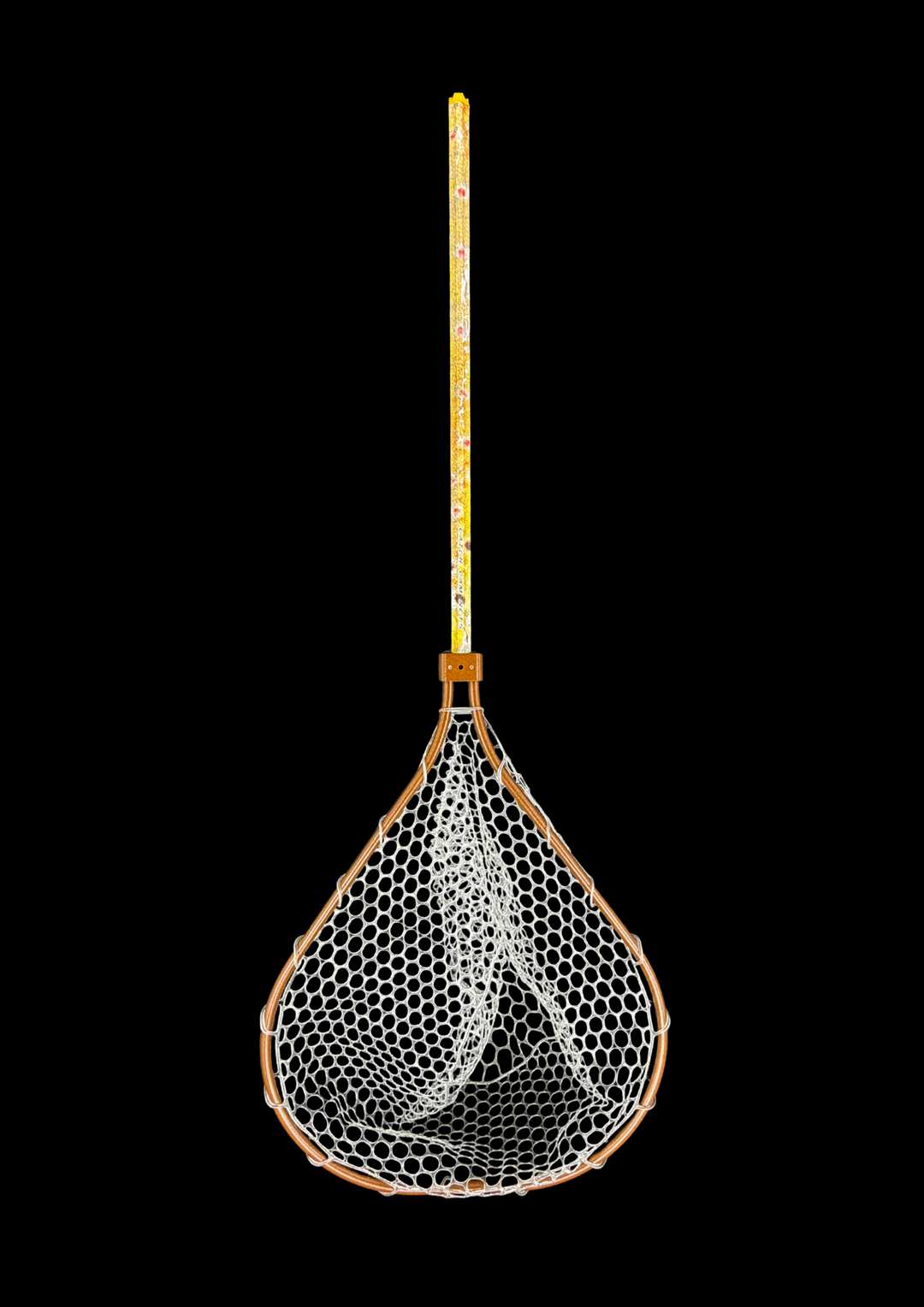 bamboo fishing netting native Upstream & Copper Fly Net Hellbender Nets This model is hand crafted from truly homegrown bamboo with copper sourced from Georgia for sturdy stitching and a solid keeper ring Native Fly Nets Ice