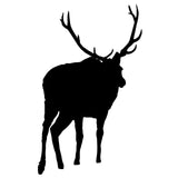 Bull Elk Window Decal – Elk Rut Window Decal - 1302