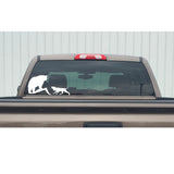 Bear Hound Decal – Hunting Dog Vinyl Sticker for Trucks & Trailers – 1406