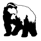 Grizzly Bear Car Decal – Vinyl Brown Bear Hunting Sticker – 1408