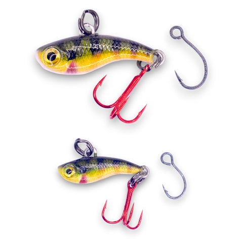best ice fishing lure for bluegiolls TUNGSTEN T-RIP BLUEGILL MINI VIBE BAIT – Ice Strong Outdoors