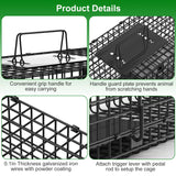 40in Live Animal Trap Cage - Humane Catch & Release