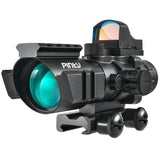 Pinty Vexa 2-in-1 4x32 Prism Scope Combo