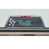 Mallards Stack'n In Decal - Nice Set of Mallards Stack'n In Sticker - 5058