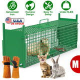 40in Live Animal Trap Cage - Humane Catch & Release