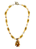 Classic Fish Necklace | Brown