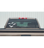 Canadian Geese From the Front Decal - Unique Goose Front View Sticker - 2036