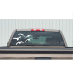 Canadian Geese From the Side Decal - Premium Quality Canadian Geese Sticker 2037