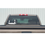 Fishing The Flats Window Decal – Fishing The Flats Window Sticker – 2201