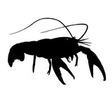 Crayfish Decal - Lobster Decal - Crayfish Sticker / Lobster Sticker - 2301