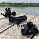 HDI UMS COMBO 6" ARM + POLE ADAPTER + MULTI USE PLATE (HDUMS-MUP-6A)