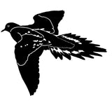 Flying Dove Decal - Flying Dove Decal Sticker 2501