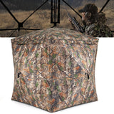 270¬∞ See Through Hunting Blind Tent with Silent Magnetic Door