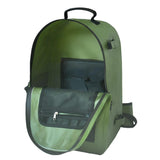 27QT Waterproof Fishing Backpack with Rod Holder