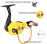 Hunting fish king metal fishing reel