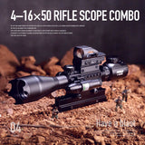 Pity Nova 4-16x50mm Rifle Scope Combo