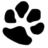 Paw Print Decal - Paw Print Decal Sticker 3006