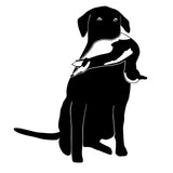 Lab with Widegon Decal – Lab with Widegon Sticker 3514