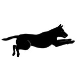 Jumping Labrador Decal – Jumping Labrador Sticker – 3516