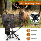 360¬∞ Swivel Hunting Chair Portable Foldable Hunting Chair Set of 2-Camo