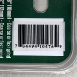 LEM Grinder Plate 12mm #12 (1/2") 2-3/4" Plate Diameter Stainless Steel 476SS