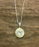 38 Special Sterling Silver Bullet Head Necklace