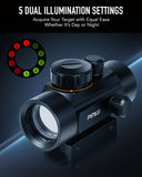 Pinty Nova 1x40mm 4MOA Red GreenDot Sight