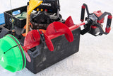 Sonar Sled Auger Rack