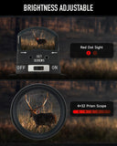 Pinty Vexa 2-in-1 4x32 Prism Scope Combo